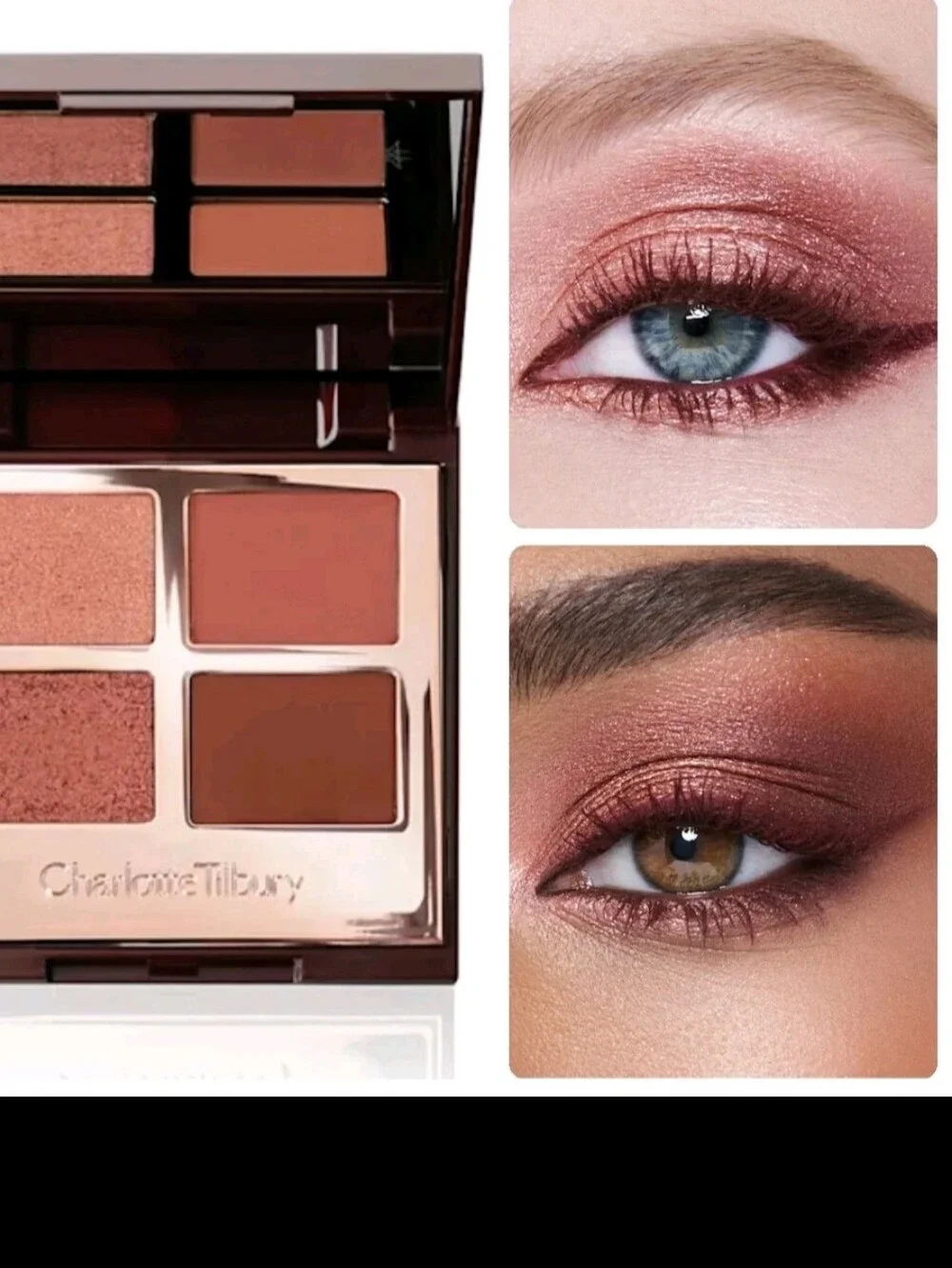 Charlotte Tilbury New! Quad Eyeshadows, Compact & Mirror